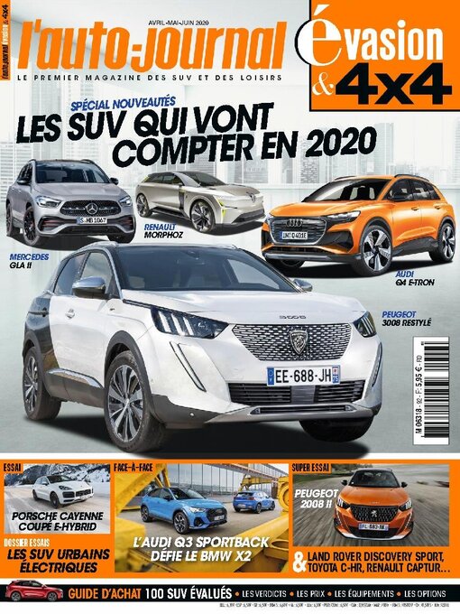 Title details for L'Auto-Journal 4x4  by Editions Mondadori Axel Springer (EMAS) - Available